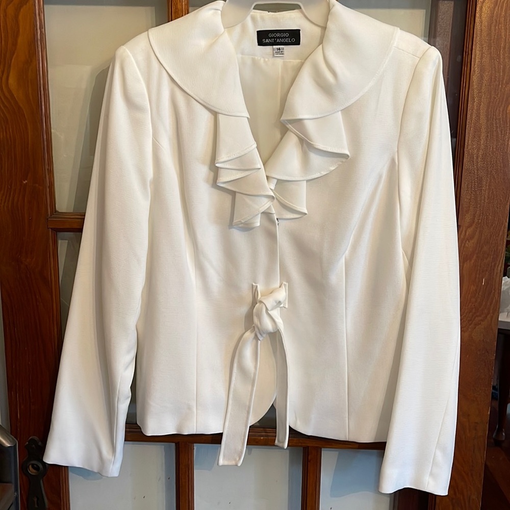 Giorgio Sant’Angelo Vintage Top. Women size 14. 100% Polyester. Fully lined.